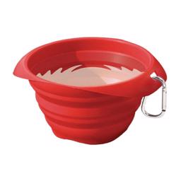 Kurgo Utfällbar skål Röd 710ml
